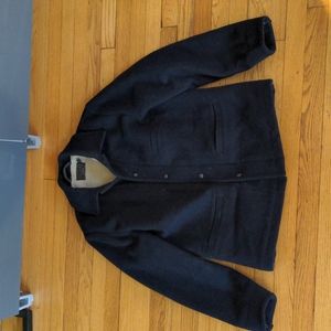 J Crew Pile lined Wool Coat